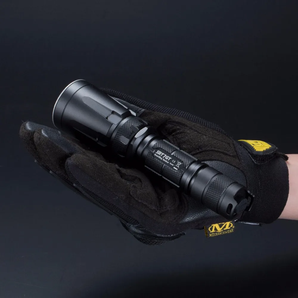 Тактический фонарь NITECORE SRT7GT CREE XP L HI V3 max 1000 люмен 450 м смарт кольцо переключатель RGB