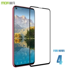 Для huawei nova 4 стекло MOFI huawei nova 4 Закаленное стекло пленка nova 4 полное покрытие протектор экрана nova 4 прозрачное стекло пленка 6,4''