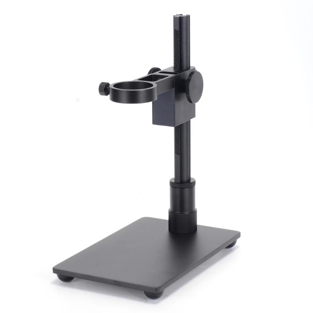 Digital Microscope Stand Microscope Stand 100-240V, European standard 50mm Diameter Desktop Microscope Assistant: Aluminum Alloy 