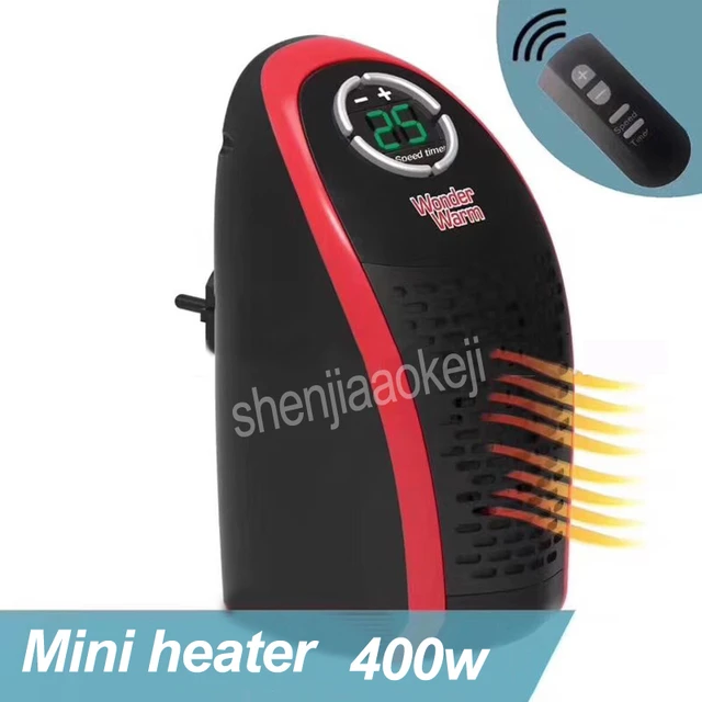 Office household electric heater Portable mini air heater socket type  warmer Winter heating machine wonder warm 220V 400W 1PC - AliExpress