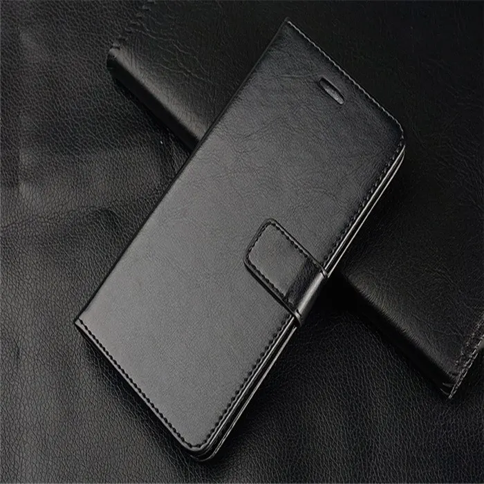 Чехол для телефона huawei G750, чехол, роскошный чехол-кошелек, кожаный чехол-книжка для huawei Honor 3X, чехол - Цвет: Черный