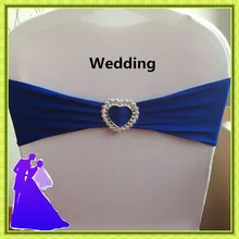 Спандекс стул группа свадьба крышка стула с пряжкой Китай