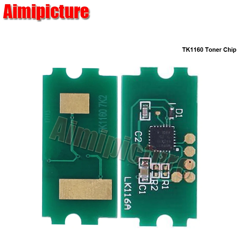 

Toner Cartridge Chip For Kyocera TK1160 TK-1160 1160 P2040dn P2040dw P2040 chip EUR Version 7.2K 5pcs/lot