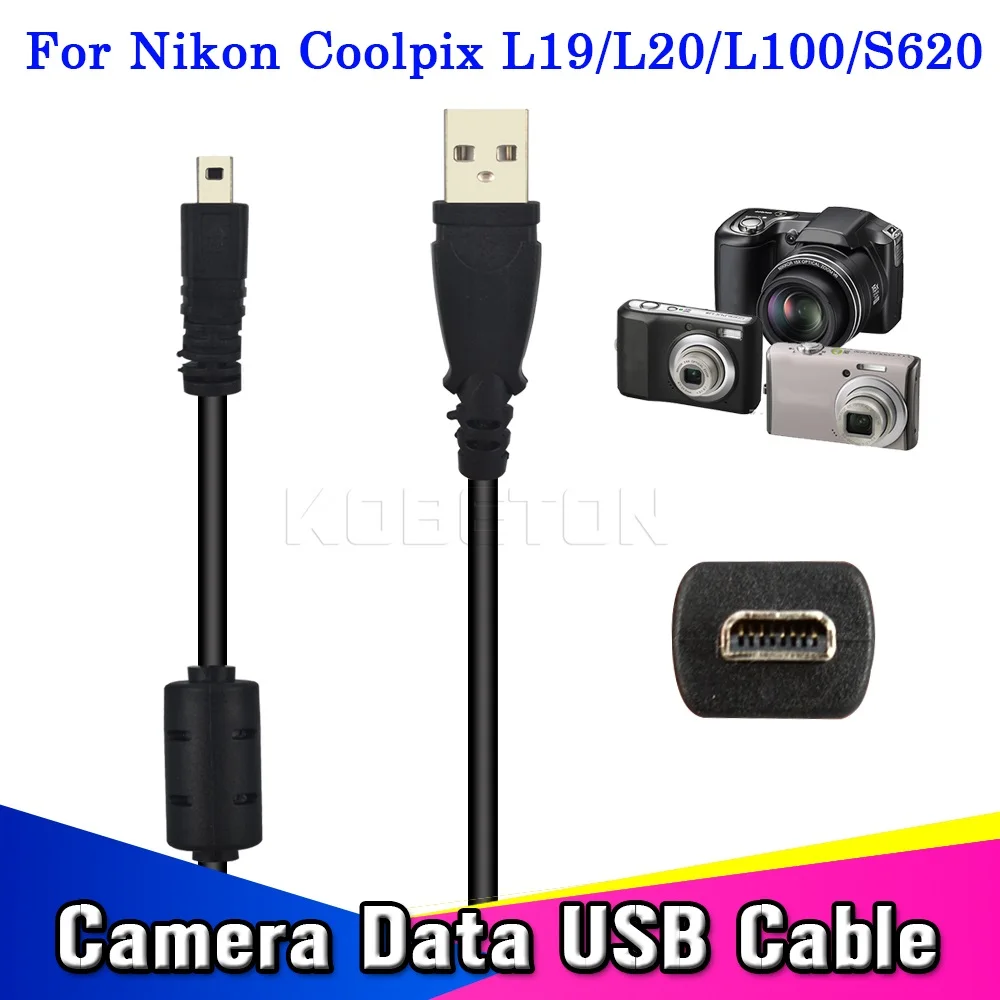 2016   59 inches1.5M  USB       Nikon Coolpix L19 L20 L100 S620    