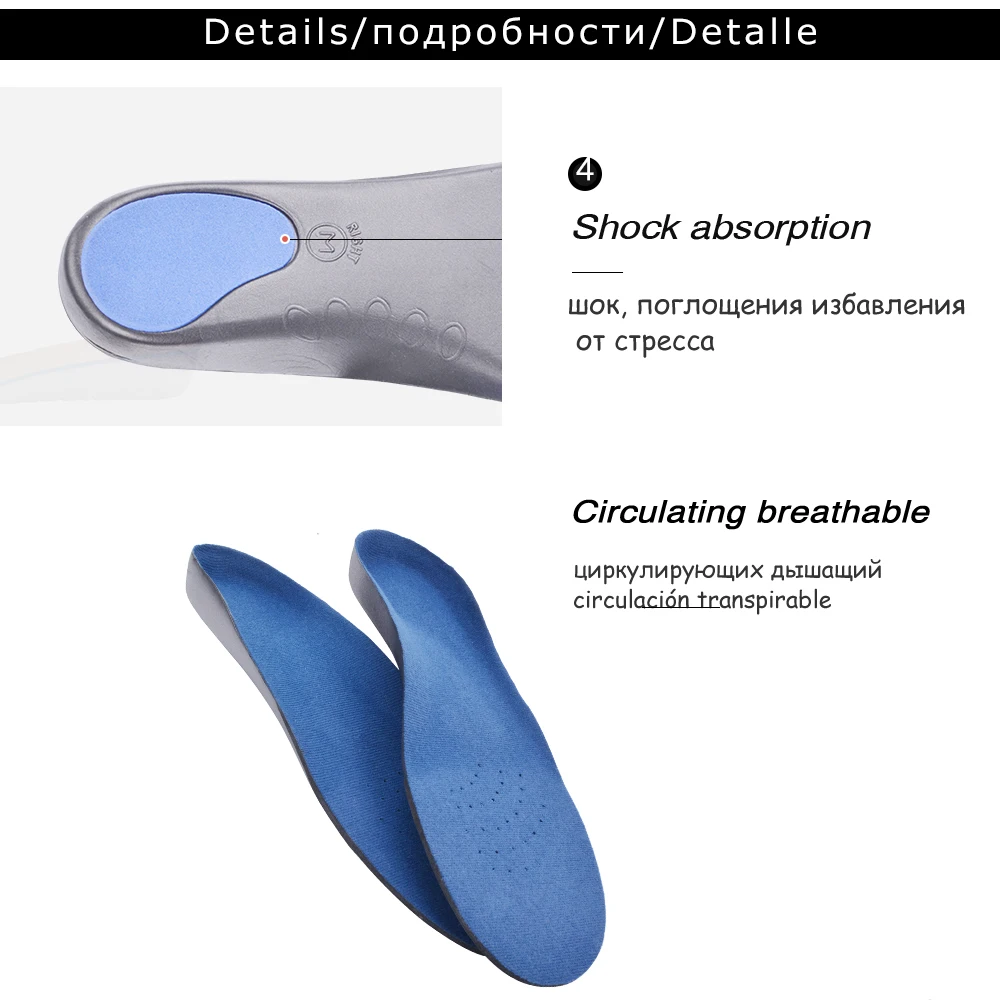 2 пары/партия ортопедические стельки с поддержкой свода стопы|support insoles|insoles flat