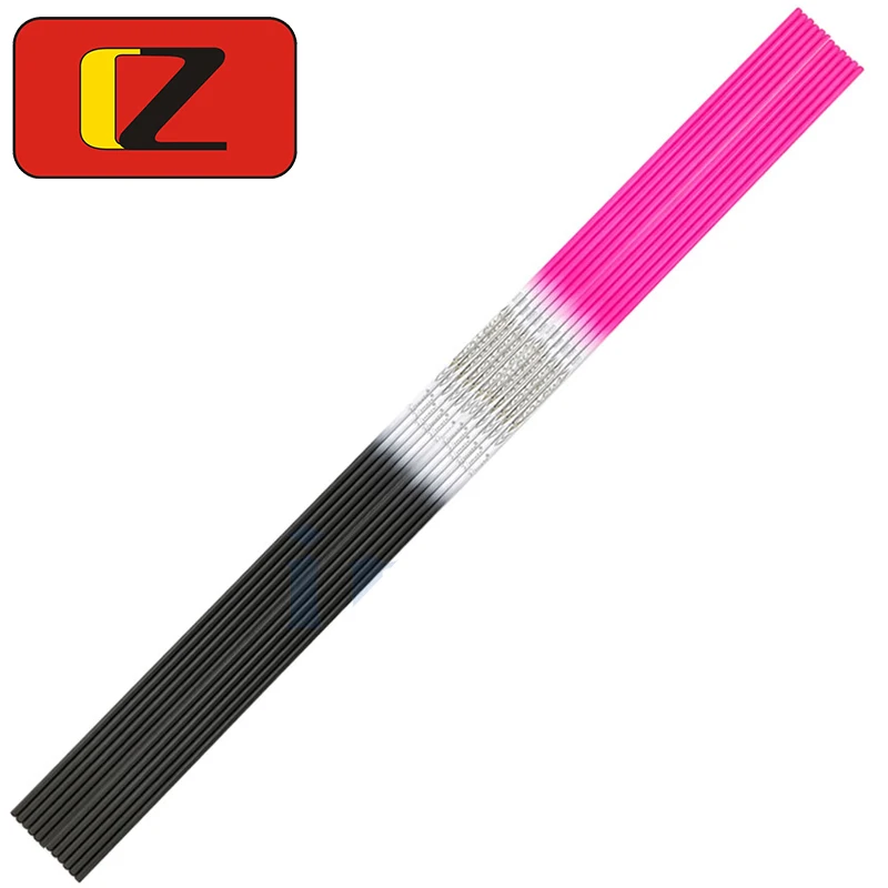 Flèches Carbone Pur 31 Pouces – Spine 500/600/900 – ID 4,2 Mm – Lot De 6 Ou 12 – Tir à L’arc