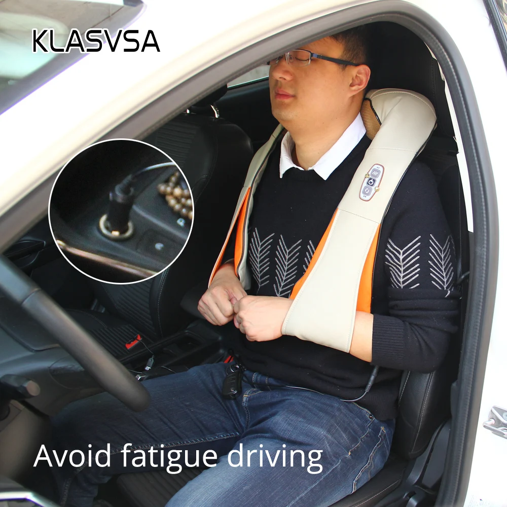 Klasvsa 12 رؤساء التدفئة تدليك الرقبة الكتف العجن مدلك الإغاثة آلام الظهر الخصر العلاج عنق الرحم الرعاية الصحية الاسترخاء