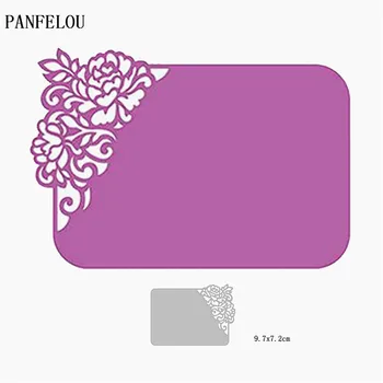 

PANFELOU Rose Angle metal craft Carbon Steel Cutter paper die cutting dies Scrapbooking/DIY Embossing Easter cards