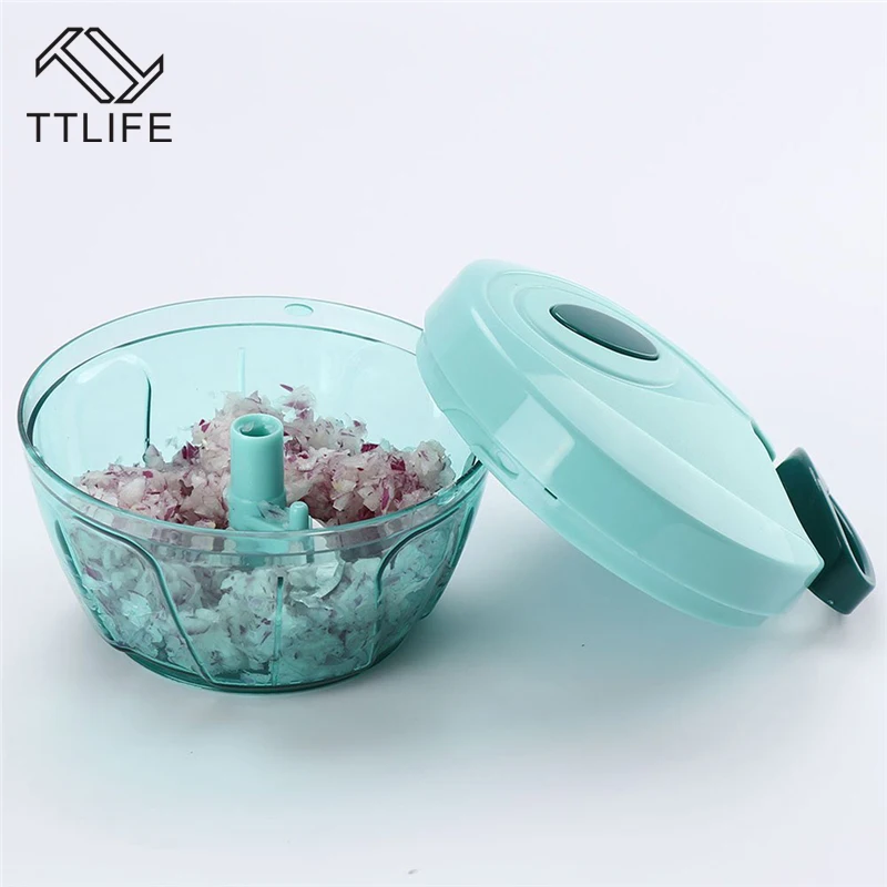 TTLIFE Регулируемая мандолина Slicer 5 лезвий из нержавеющей стали Овощной фруктовый