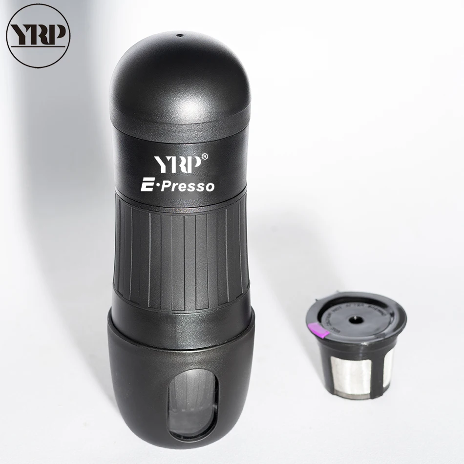 

YRP Mini Electric Portable Coffee Machine Espresso Coffee Capsule Maker Handheld Press Machine For Outdoor Home Office Travel