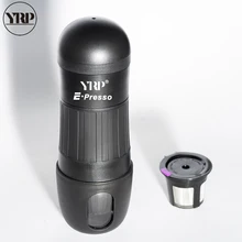 YRP Mini Electric Portable Coffee Machine Espresso Coffee Capsule Maker Handheld Press Machine For Outdoor Home Office Travel mini portable manual capsule coffee machine italian concentrate outdoor multifunction hand pressure capsule coffee machine