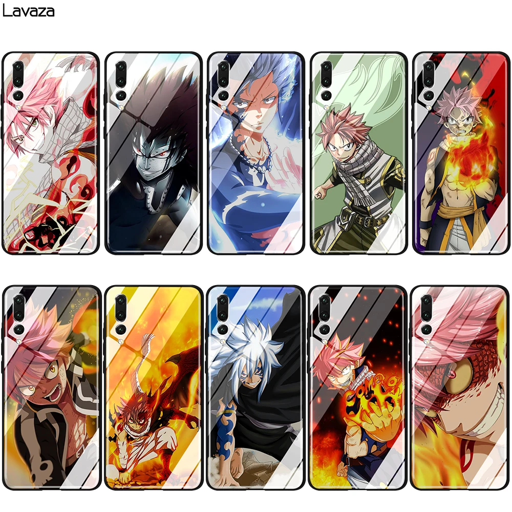 Lavaza Fairy Tail Gajeel Tempered glass TPU Case for Honor 7A 8X 9 10 Lite Pro | Мобильные телефоны и аксессуары