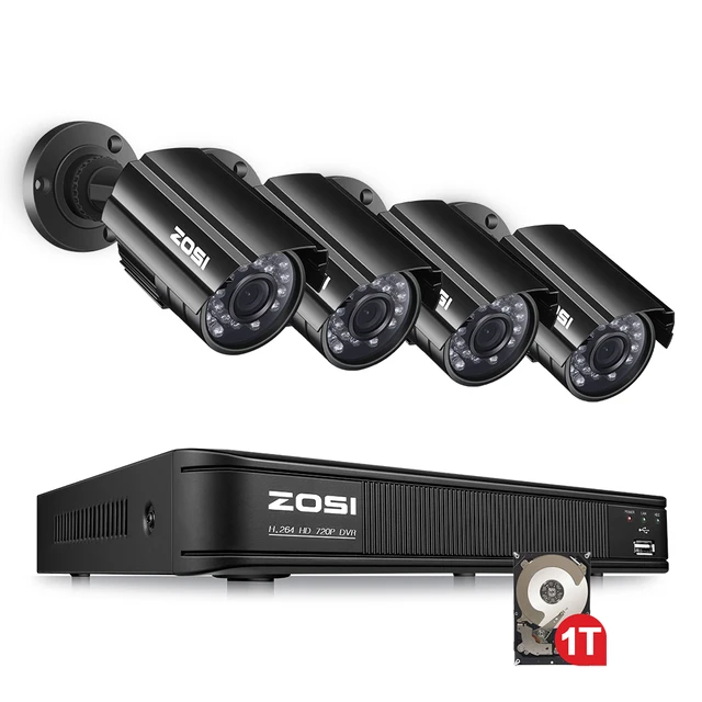 Aliexpress.com: Comprar ZOSI 8CH sistema CCTV 8CH 720 P ...