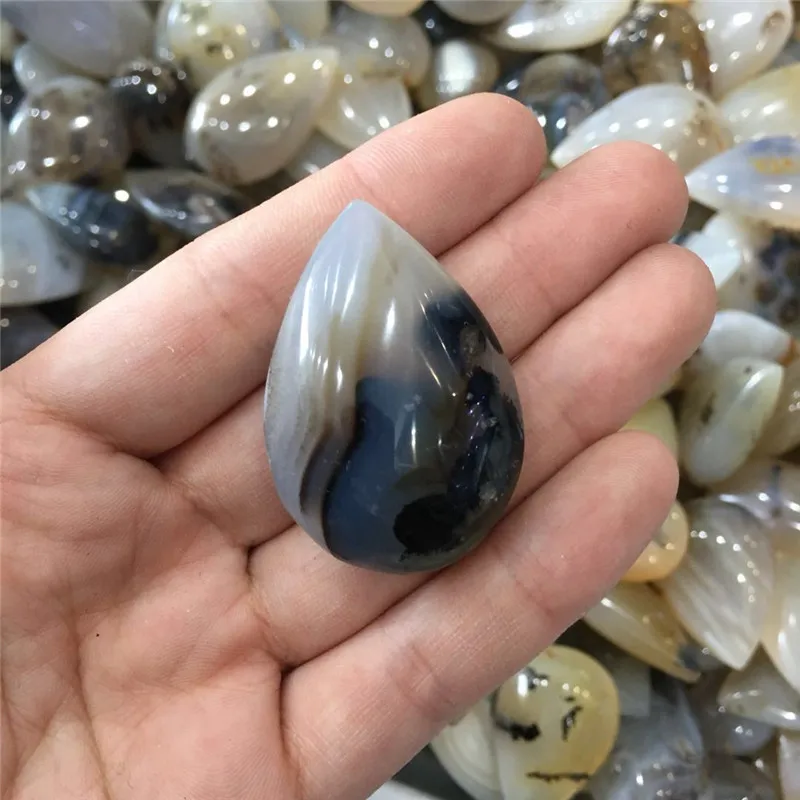 Натуральный камень Модные морские Подвески из халцедона ожерелье кулон для самостоятельного изготовления ювелирных изделий ожерелье