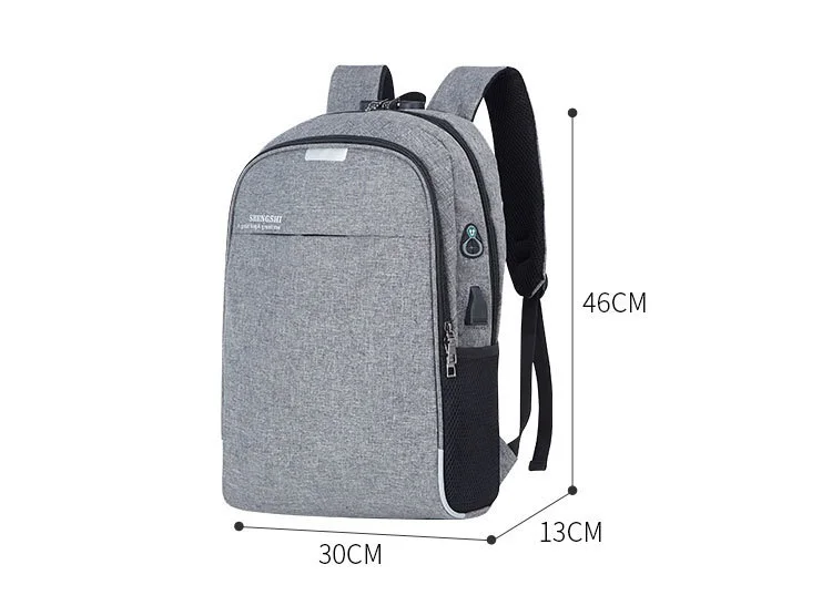 Мужской рюкзак для ноутбука с usb зарядкой, рюкзаки для компьютера, повседневные стильные сумки, большой рюкзак, мужская деловая дорожная сумка, сумка для путешествий