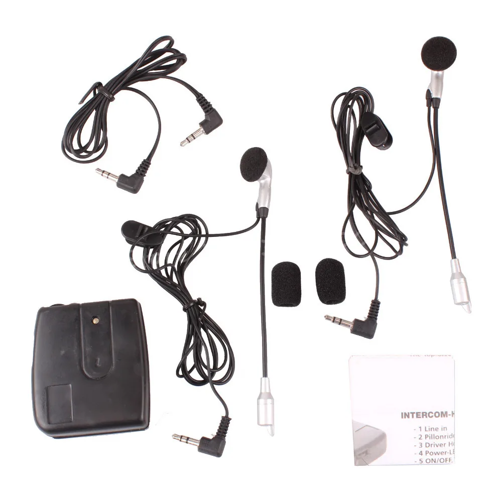 New Motorcycle Motorbike Helmet to Helmet Intercom Grip