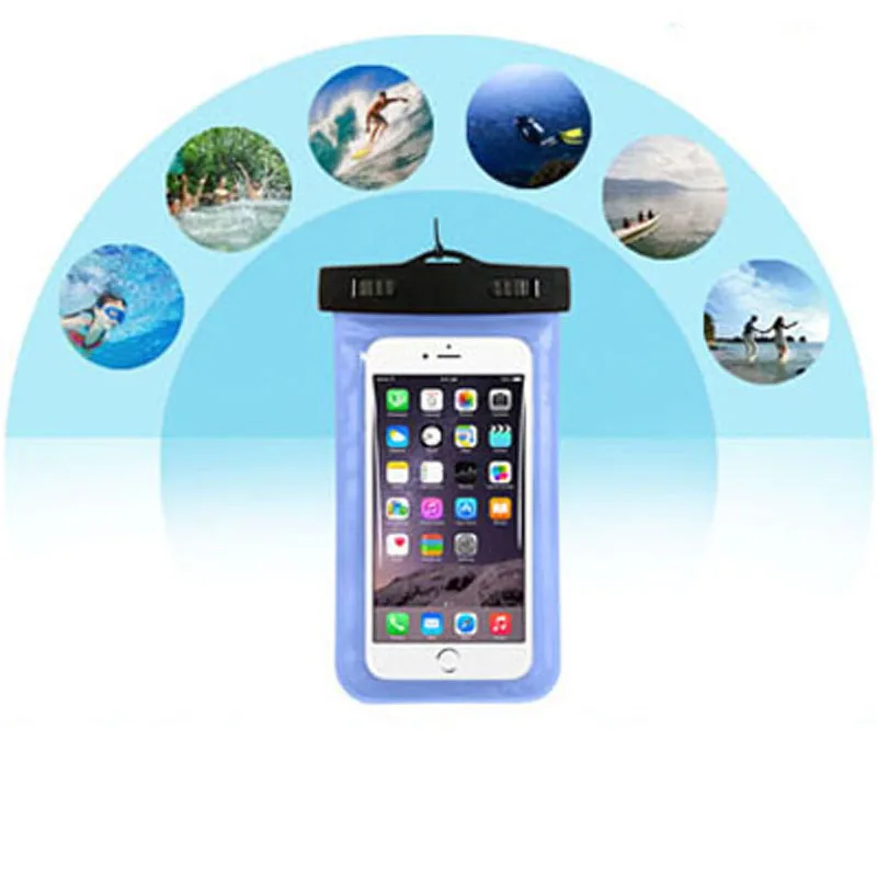 

cunzhi Clear Universal Waterproof Pouch Diving PVC Case For NOMU S10 Bag 5.0inch
