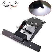 Держатель номерного знака светодиодный свет для KTM RC 390 250 200 125 2013- аксессуары для мотоциклов хвост аккуратный крыло Eliminator CNC