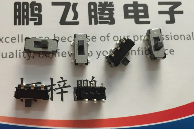 Original new 100 Japan import SSSS213202 toggle switch 6pin 2gear
