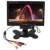 7 дюймов 800×480 HD TFT ЖК-дисплей Экран заднего вида автомобиля Дисплей резервного копирования Обратный Системы монитор Поддержка SD для сзади вид Камера автопарк
