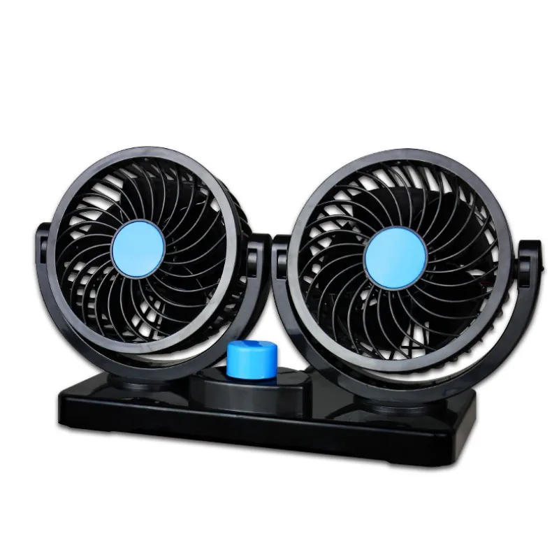 car electric fan double sides cooler big power can shake head 24/12v | Автомобили и мотоциклы