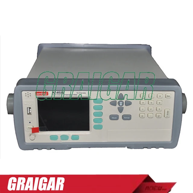 At4516 Digital Thermometer 16 Channel High Temperature Data Logger At4516 Digital Thermometer 16 Channel High Temperature Data Logger Chart Recorder