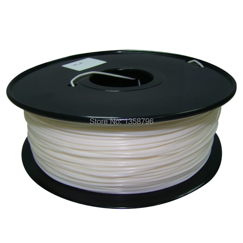 Белый цвет Makerbot/reprap/mendel/UP 3D Принтер Нити ABS/PLA 1 75 мм/3 мм кг (2.2lb) Высокое качество|pla