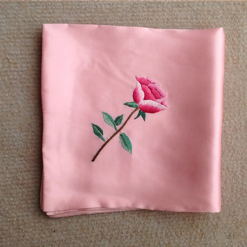 Mens Suits Handkerchief Pocket Squares womens silk pink blue green