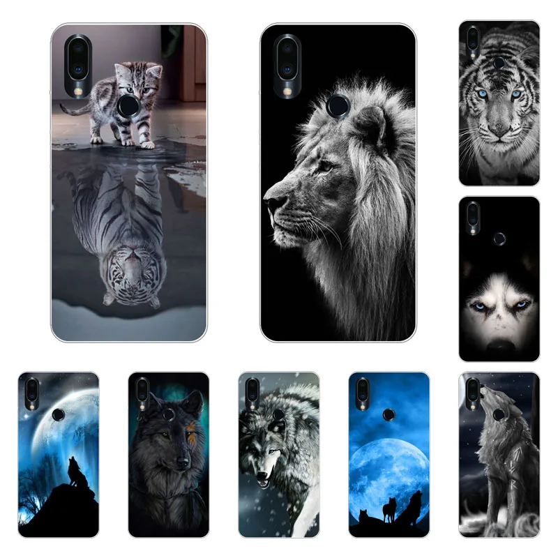 

Meizu note 9 Case,Silicon Precious flower Painting Soft TPU Back Cover for Meizu note9 protect Phone cases