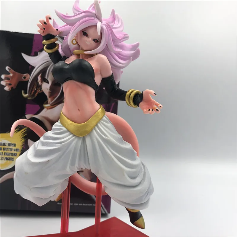 Dragon Ball Z Специальный Majin Buu Android 19 Android 21 девушка конечной формы Ver. Фигурка DBZ Goku Buu ПВХ Модель 22 см