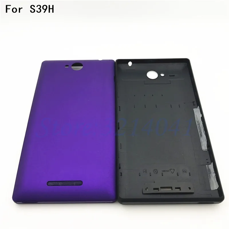 

5.0 inches Back Cover For Sony Xperia C C2304 C2305 S39 S39h S39c Housing Battery Cover Case