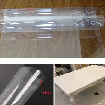 

Home Kitchen Cabinet Anti-oil Transparent Wall Sticker Furniture Protection