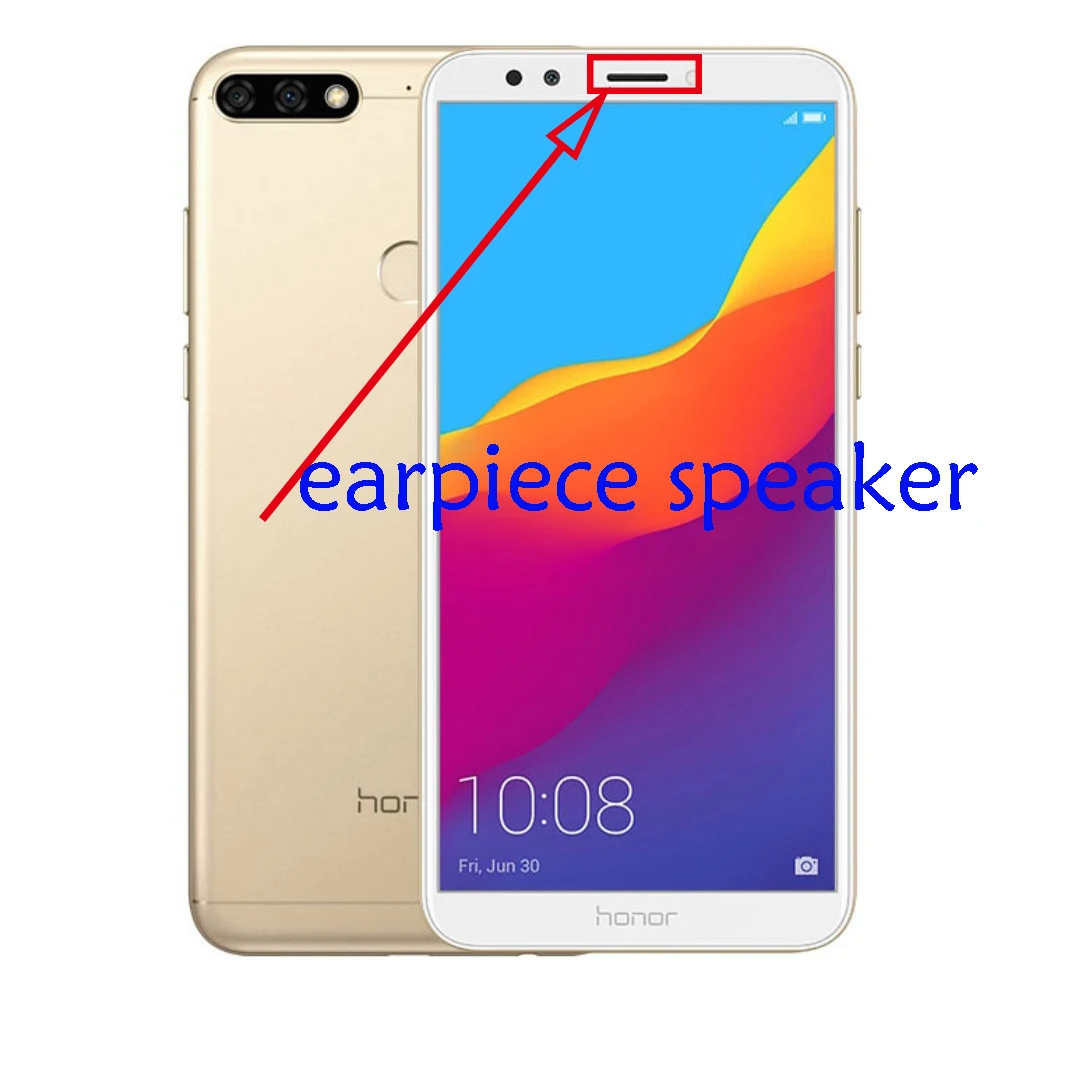 2 шт./лот Динамик Приемник для huawei honor 7 lite 7i 7A 7C 7S 7X honor 8 pro 8X Max 8C honor 9 lite