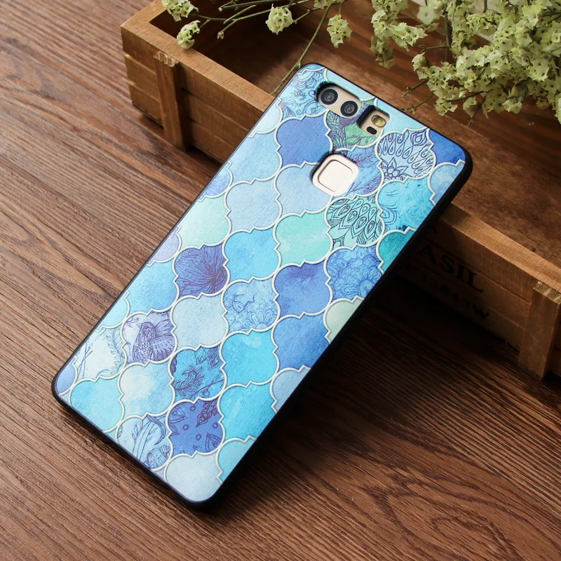 

For Huawei mate20pro iphone XR case Samsung s7 case s10pius oil painting P20 case TPU silicone anti-fall for apple soft shell
