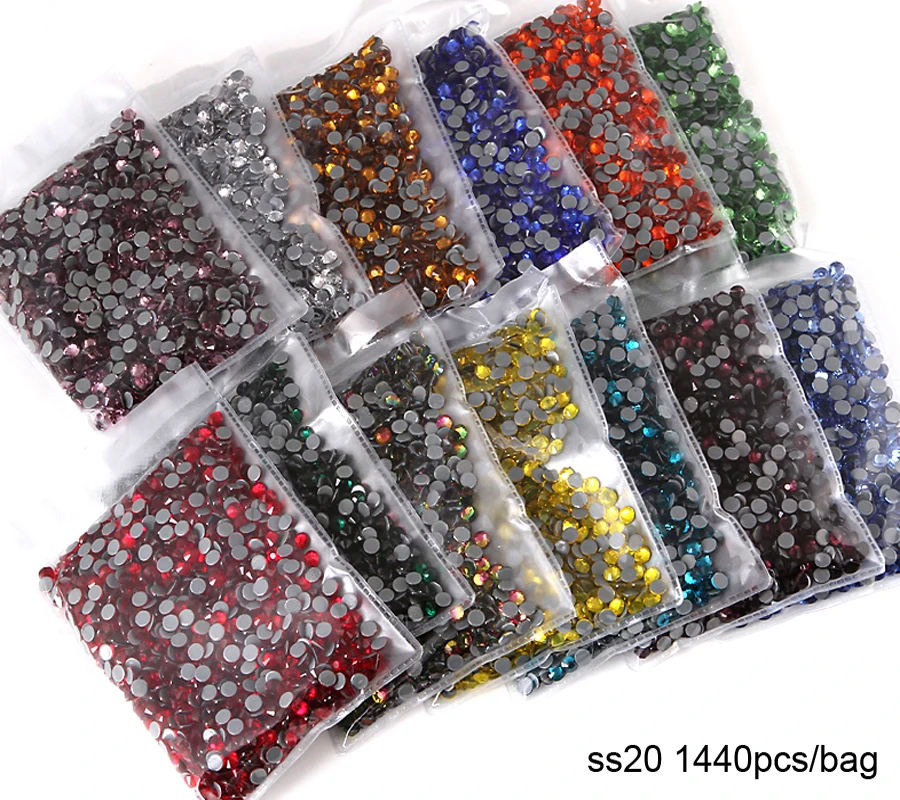 Высокое качество SS6 SS30 стекло кристалл DMC горячая фиксация Rhinstones прозрачный с