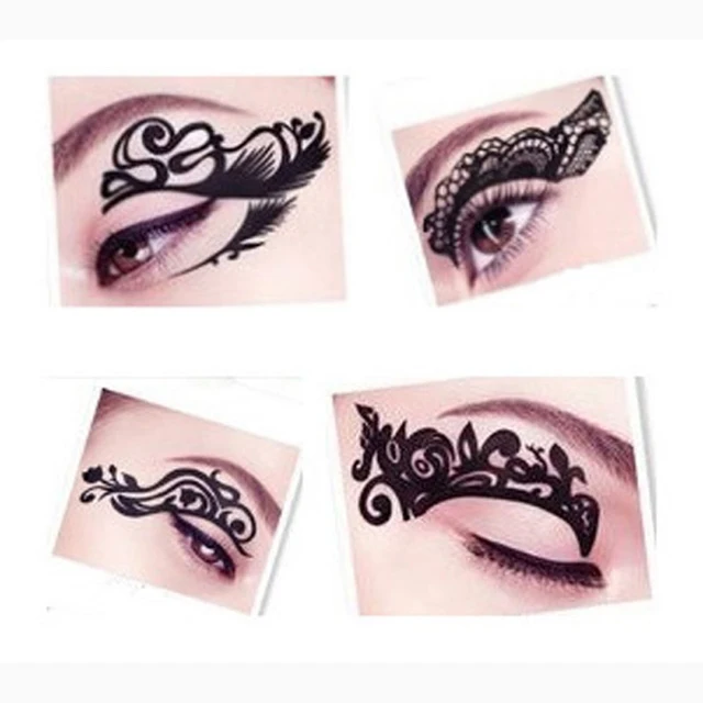 1PCS Eye Tattoos Eye Rock Lace Sticker Waterproof Temporary Tattoos Liner Tattoo Eyeshadow Temporary Tattoo Eye Makeup Sticker 1PCS Eye Tattoos Eye Rock Lace Sticker Waterproof Temporary Tattoos Liner Tattoo Eyeshadow Temporary Tattoo Eye Makeup Sticker