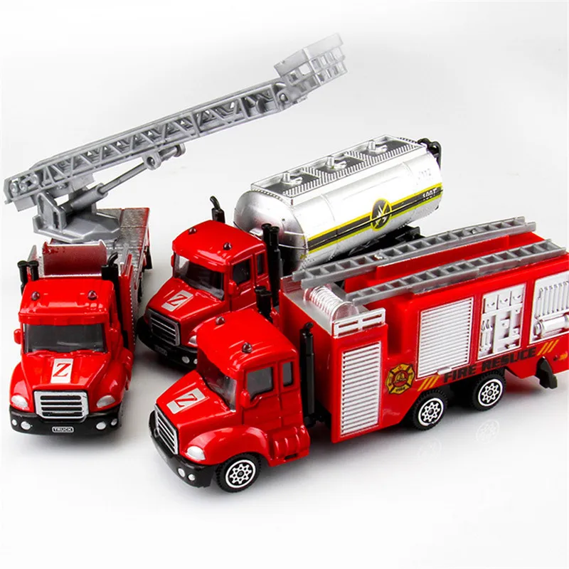 

New Model Alloy Die-casting Construction Construction Sanitation Truck Fire Truck Ambulance Transport Vehicle Education Children