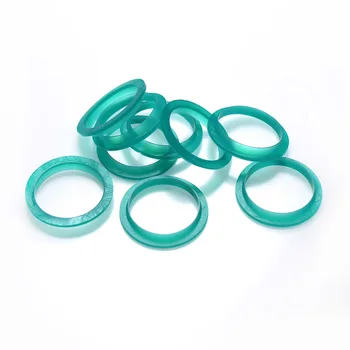 

15PCS 20mm Silicone Replacement Ring Green Color Compatible with Nespresso Refillable Reusable Coffee Capsules Pods