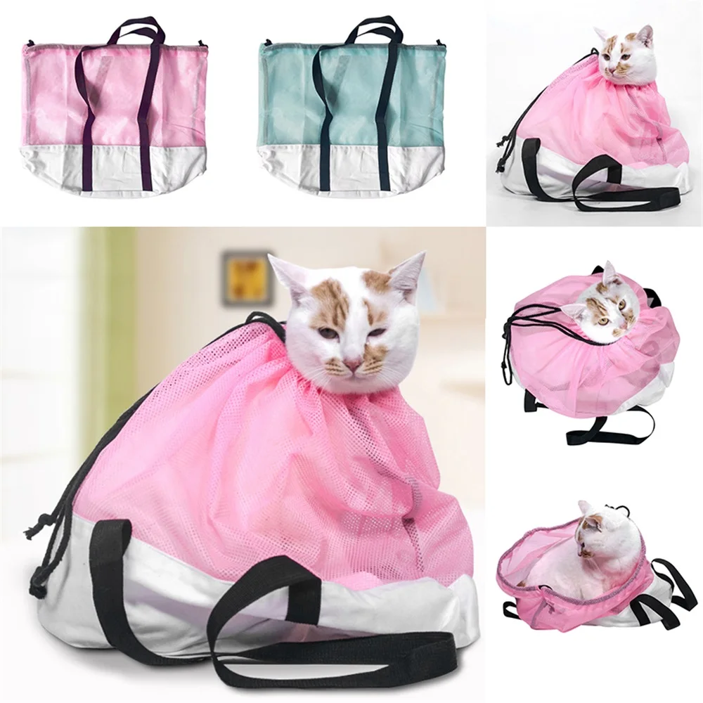 

Pet Cat Dog Carrier Bag Portable Outdoor Travel Pet Handbag Foldable Breathable Polyester Mesh Pet Handbag