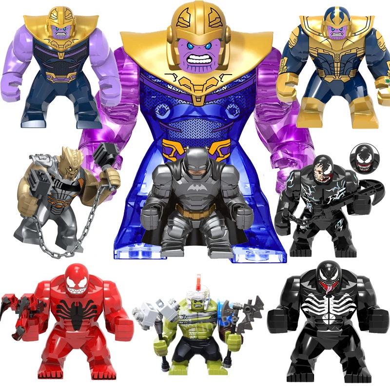 

Single Sale venom Hulkbuster Figure Ironman Super Hero Marvel Avengers Compatible LegoINGlys Building Brick Toys For Children