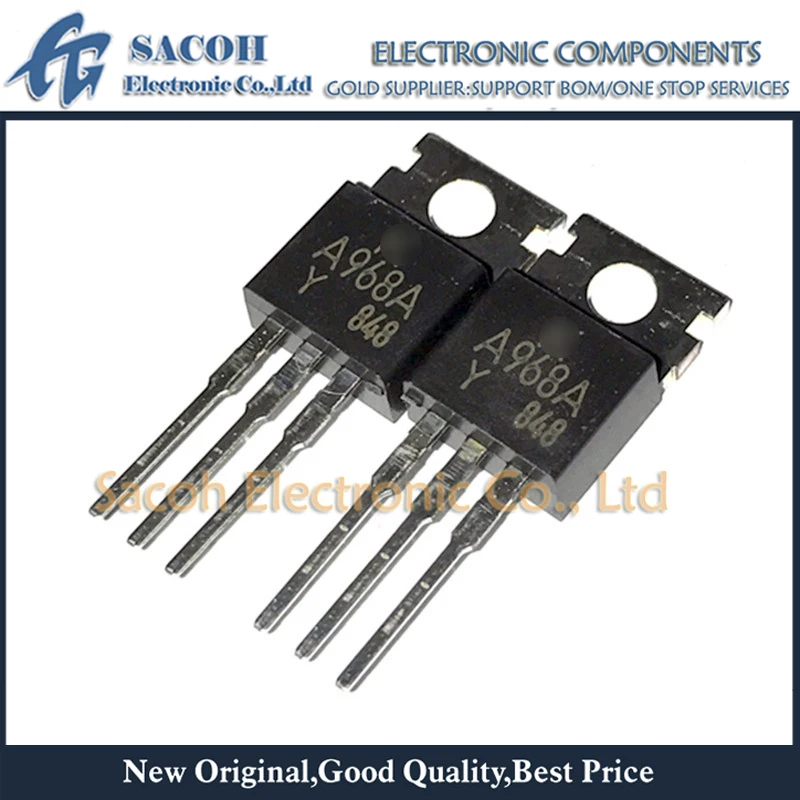 Новые оригинальные 10 пар (20 шт.)/Лот 2SA968A A968A 2SA968 + 2SC2238A C2238A 2SC2238 TO-220 5A 160V Silicon NPN PNP