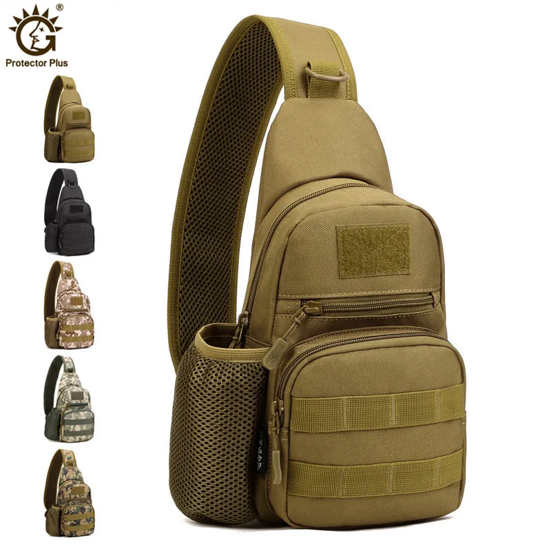 Outdoor Professional Tactical Bag Shoulder Military Tactical Camping Hiking Trekking Travel Bag Waterproof Chest Pack