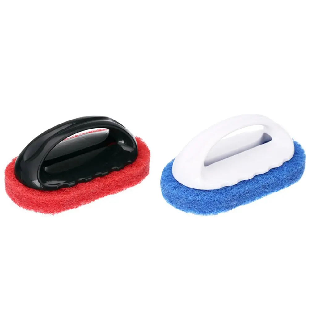 Wipe Cleaning Sponge  Brush with Handle for Bathroom Tile Decontamination Nano Scrub Cleaning Sponge Eraser Wipes
