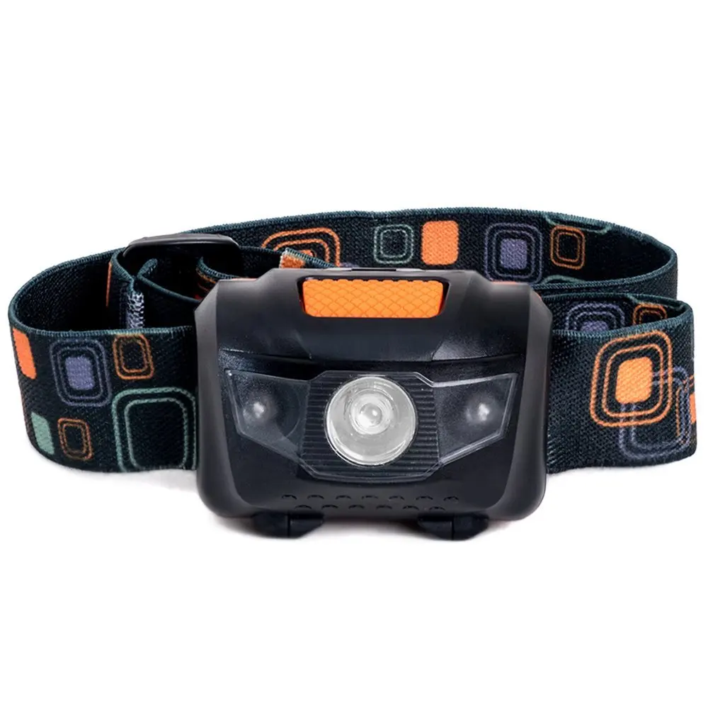 

Headllight LED Headlamp Best Flashlight battery operate Waterproof & Shock Resistant with Red Strobe for Camping Hiking outdoor