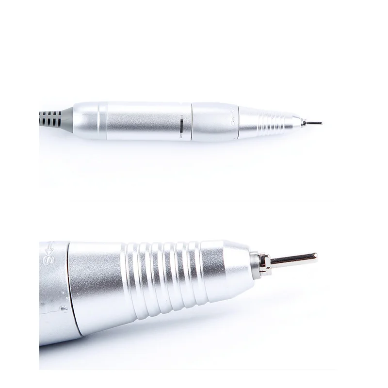 Электрическая дрель для ногтей маникюрная машина 35000 об/мин Pro EU/US с версией силиконового чехла с ручкой от ожогов набор инструментов для