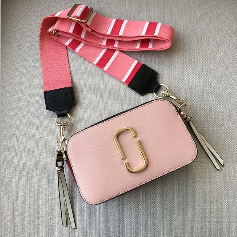 

2019 Summer New Fashion Women Messenger Bags Wide Knitted Strap Real Leather Candy Color Female Shoulderbag Small Mini Phone Sac