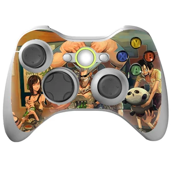 

2PCS/LOT Super Quality of Waterproof Vinyl Decal Protective for Xbox 360 and for xbox 360 Slim Controller #XBOX360ctrl-0360