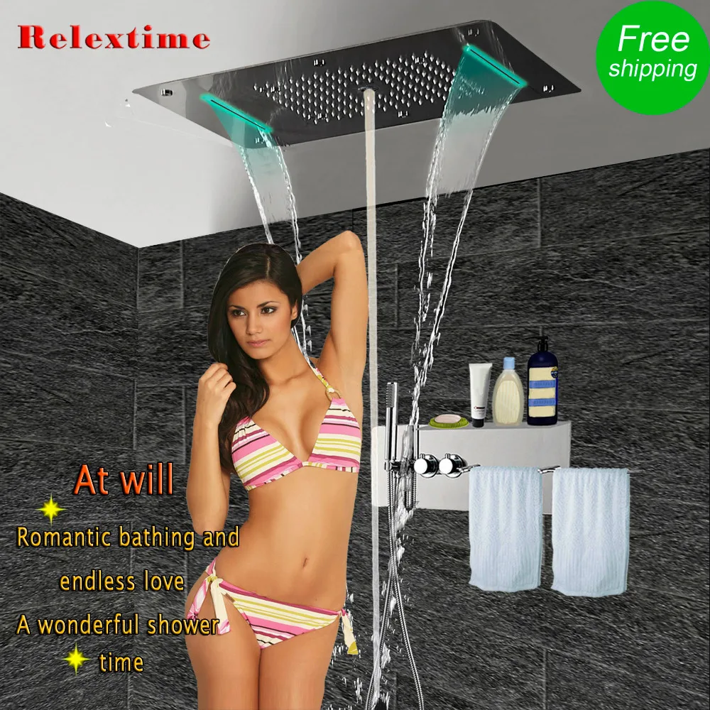 Badkamer Douche Kranen Plank Met Handdoek Bar Rack