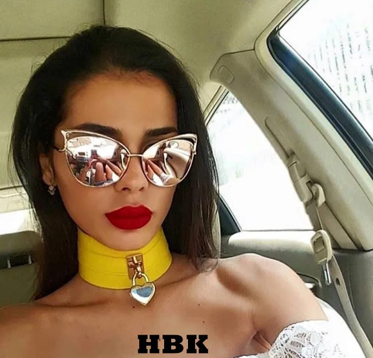 

Ladies Pink Mirror Sunglasses Women 2016 Luxury Brand Lunette Female Sun glasses for women Metal Design UV400 Shades Oculos New