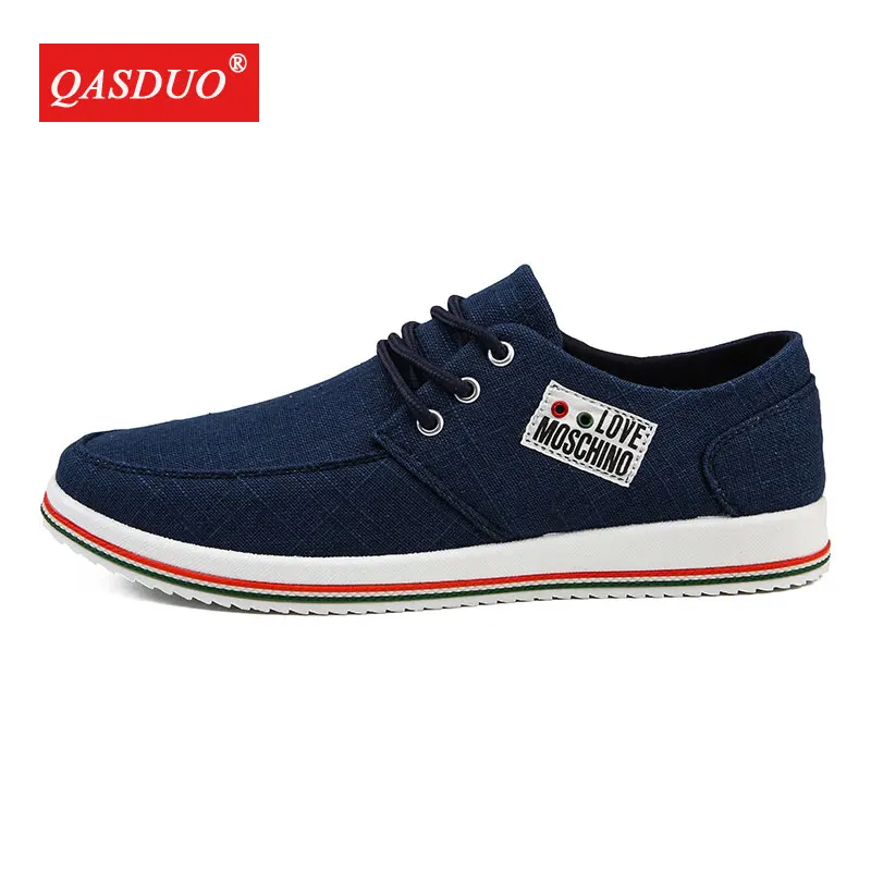 

Men's Linen casual shoes Fashion sneakers male vulcanized flats lace-ups Rubber bottom Breathable Large Size Moccasins Shoes